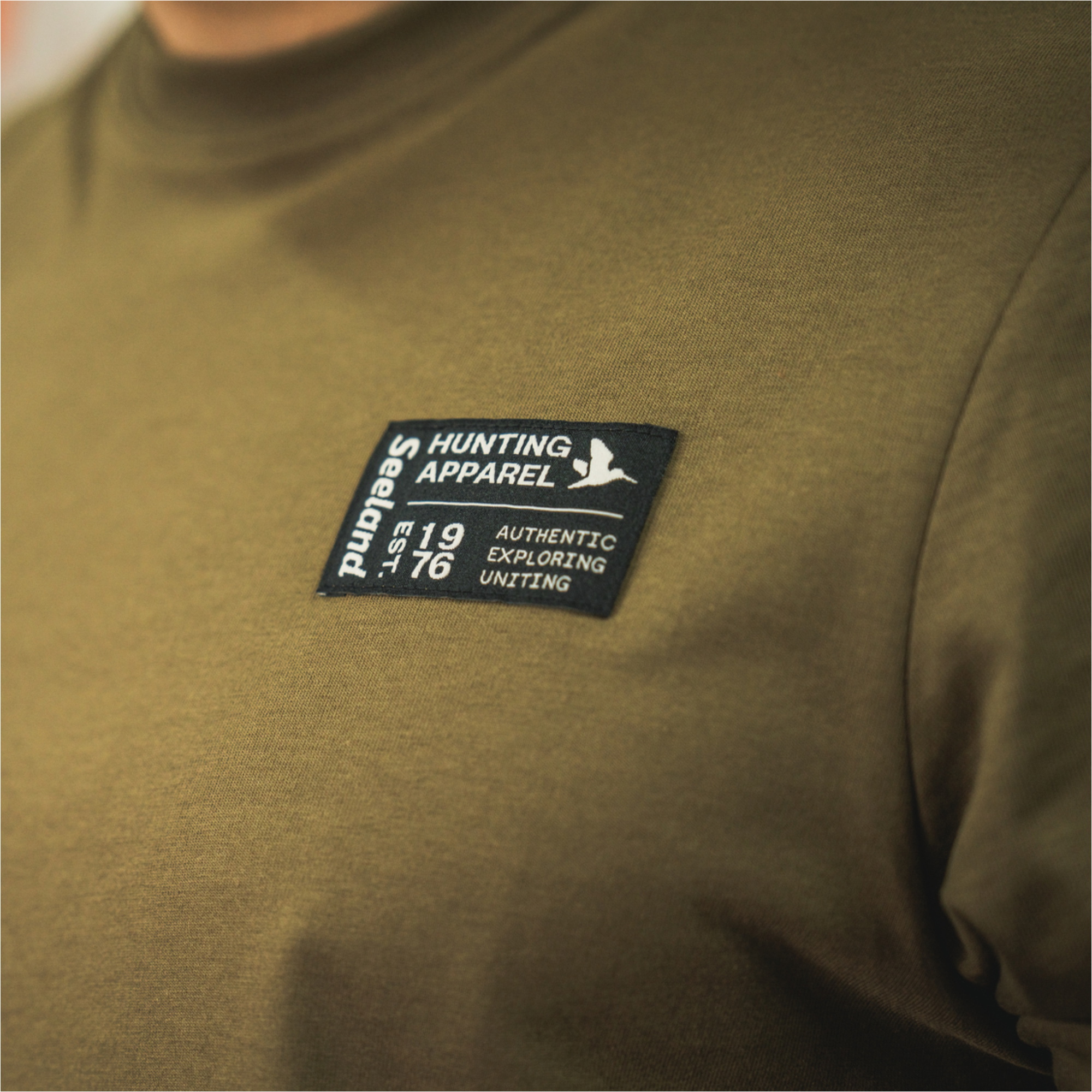 2025 Seeland Mens Striker T - Shirt 40440 - Military Olive